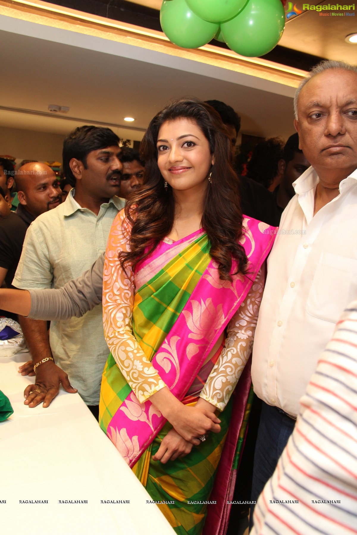 Kajal Aggarwal inagurates Kalanikethan at Kothapet, Hyderabad