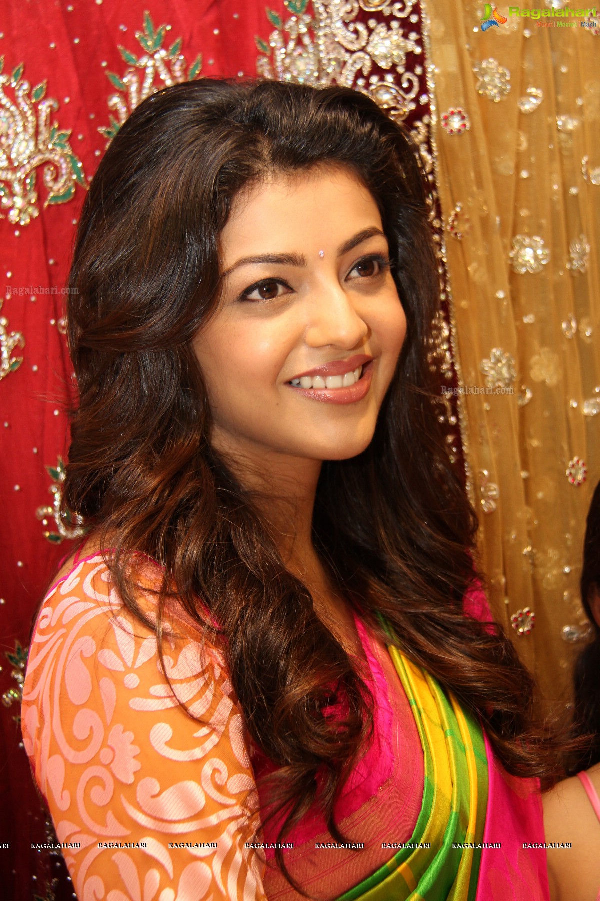 Kajal Aggarwal inagurates Kalanikethan at Kothapet, Hyderabad