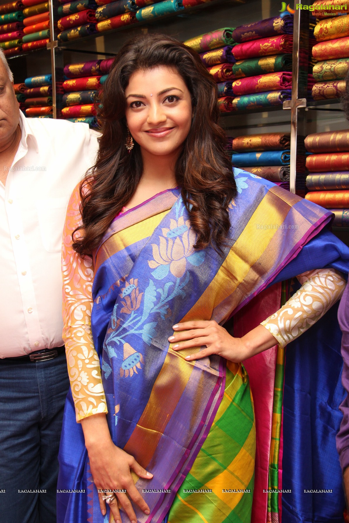 Kajal Aggarwal inagurates Kalanikethan at Kothapet, Hyderabad