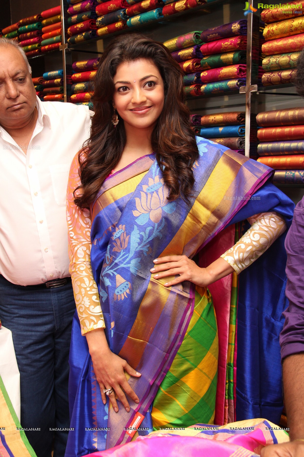 Kajal Aggarwal inagurates Kalanikethan at Kothapet, Hyderabad