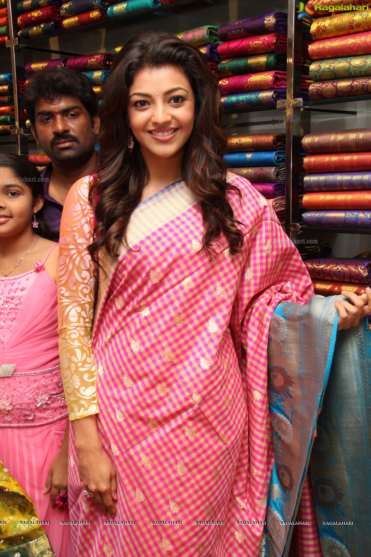 Kajal Aggarwal inagurates Kalanikethan at Kothapet, Hyderabad