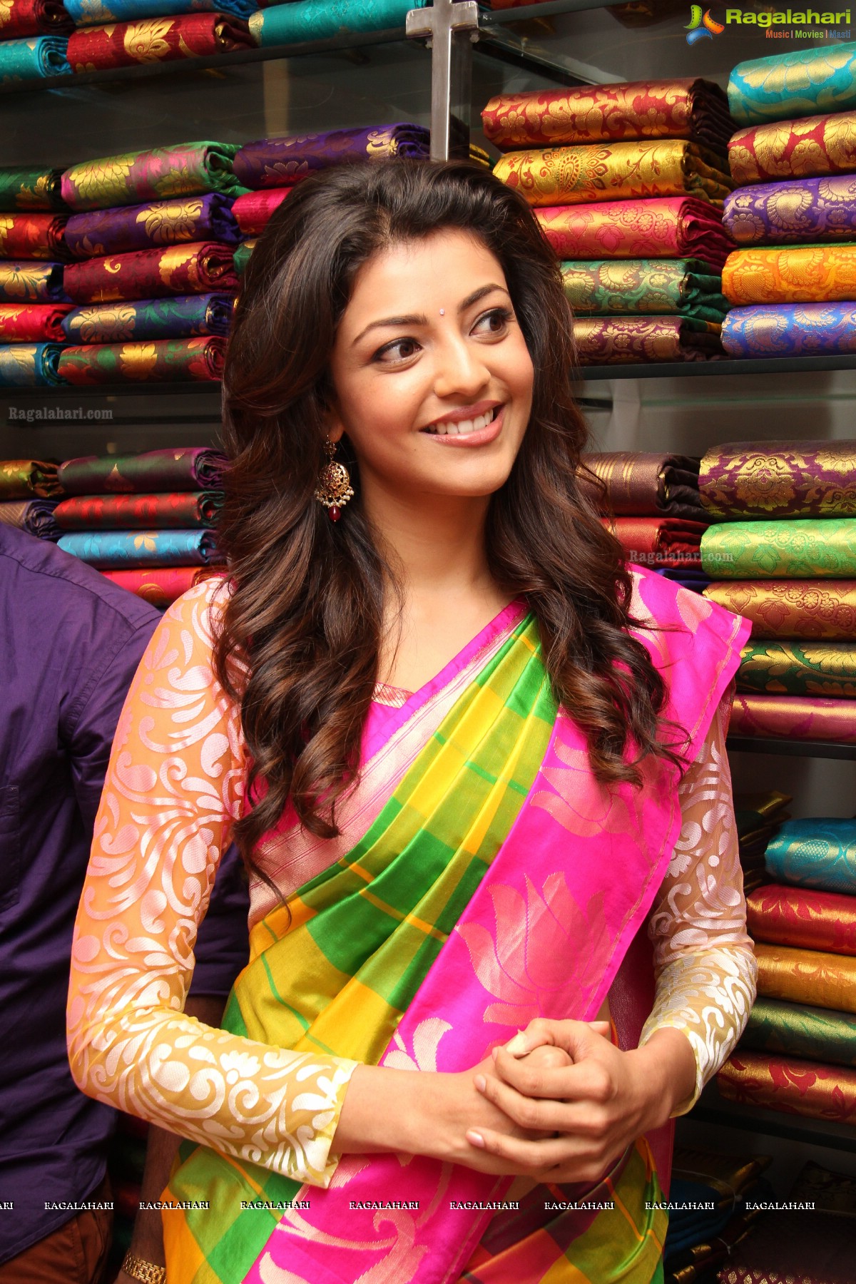 Kajal Aggarwal inagurates Kalanikethan at Kothapet, Hyderabad