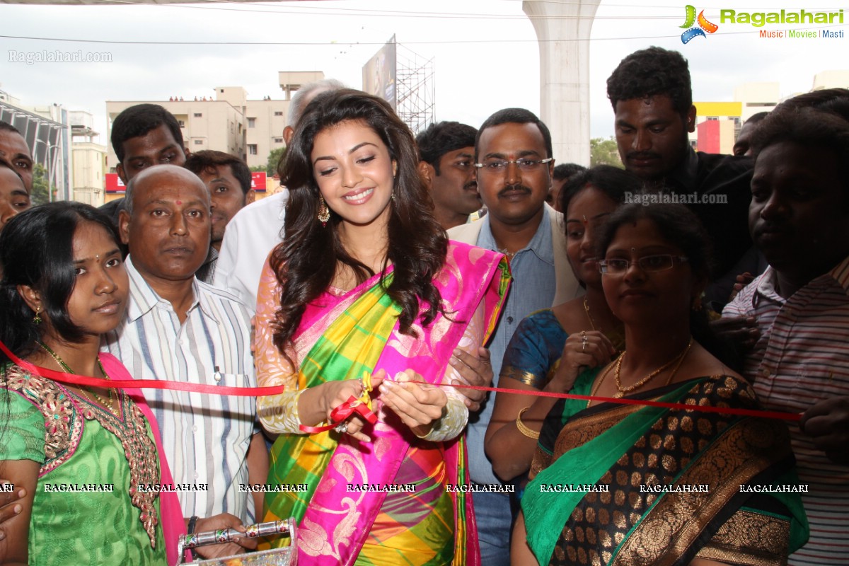 Kajal Aggarwal inagurates Kalanikethan at Kothapet, Hyderabad