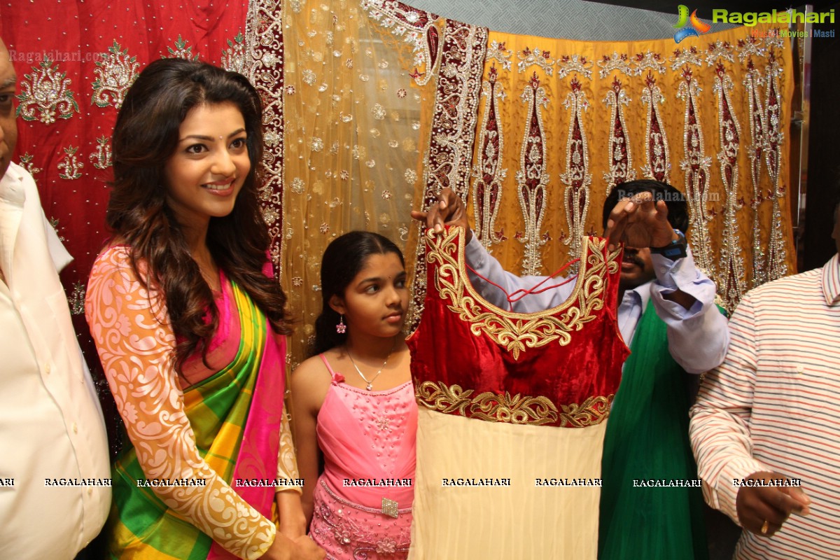 Kajal Aggarwal inagurates Kalanikethan at Kothapet, Hyderabad