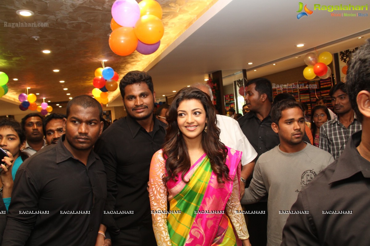 Kajal Aggarwal inagurates Kalanikethan at Kothapet, Hyderabad