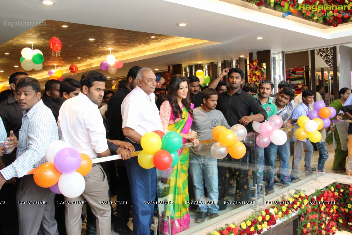 Kajal Aggarwal inagurates Kalanikethan at Kothapet, Hyderabad