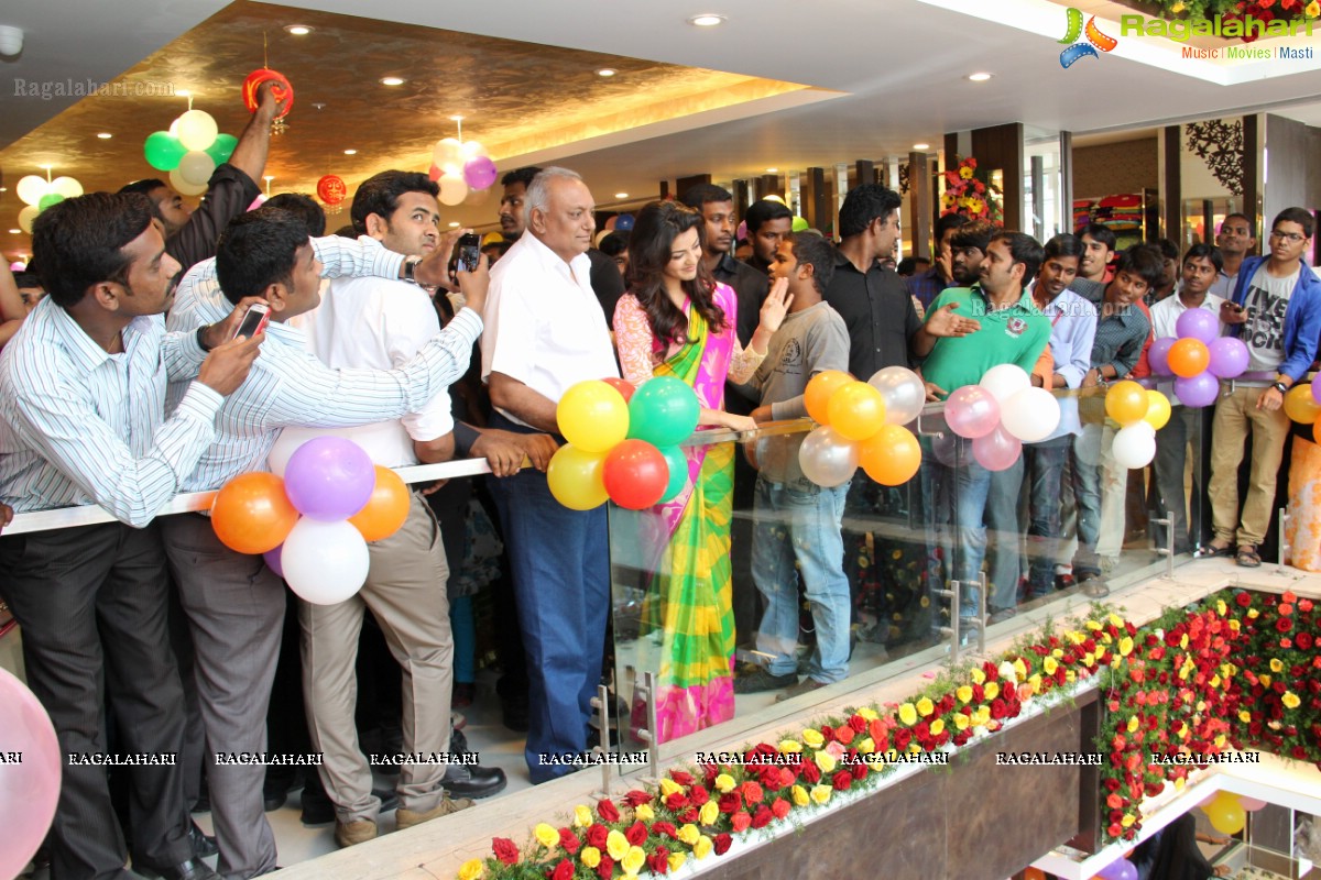 Kajal Aggarwal inagurates Kalanikethan at Kothapet, Hyderabad