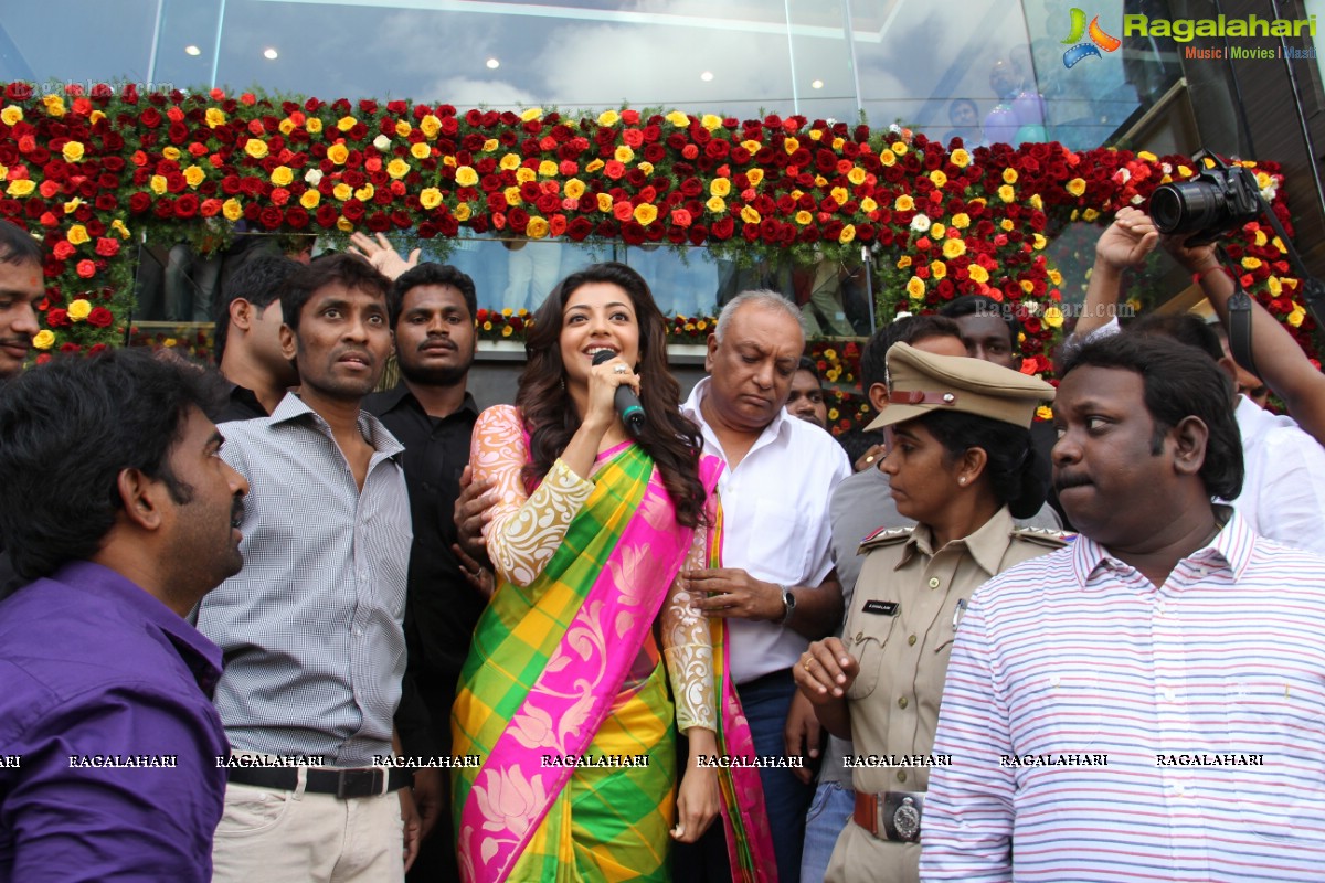 Kajal Aggarwal inagurates Kalanikethan at Kothapet, Hyderabad