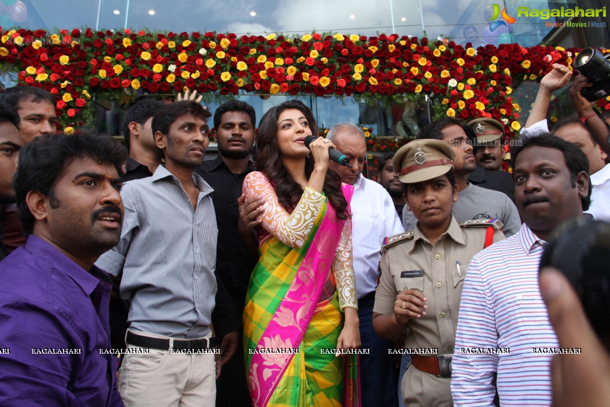 Kajal Aggarwal inagurates Kalanikethan at Kothapet, Hyderabad