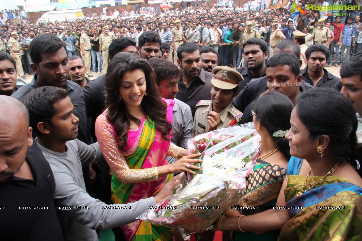 Kajal Aggarwal inagurates Kalanikethan at Kothapet, Hyderabad