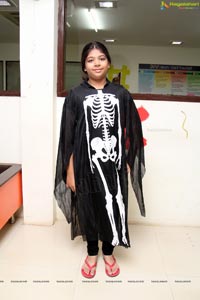 Children in Halloween Dresses