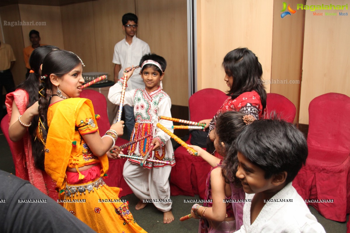 Learning Pitara Ameerpet's Dandiya Masti at Hotel Inner Circle, Hyderabad