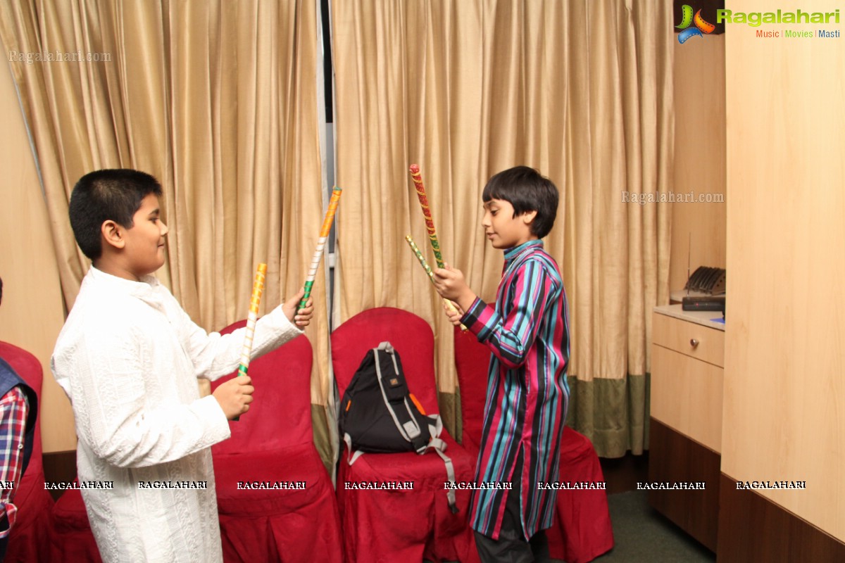 Learning Pitara Ameerpet's Dandiya Masti at Hotel Inner Circle, Hyderabad