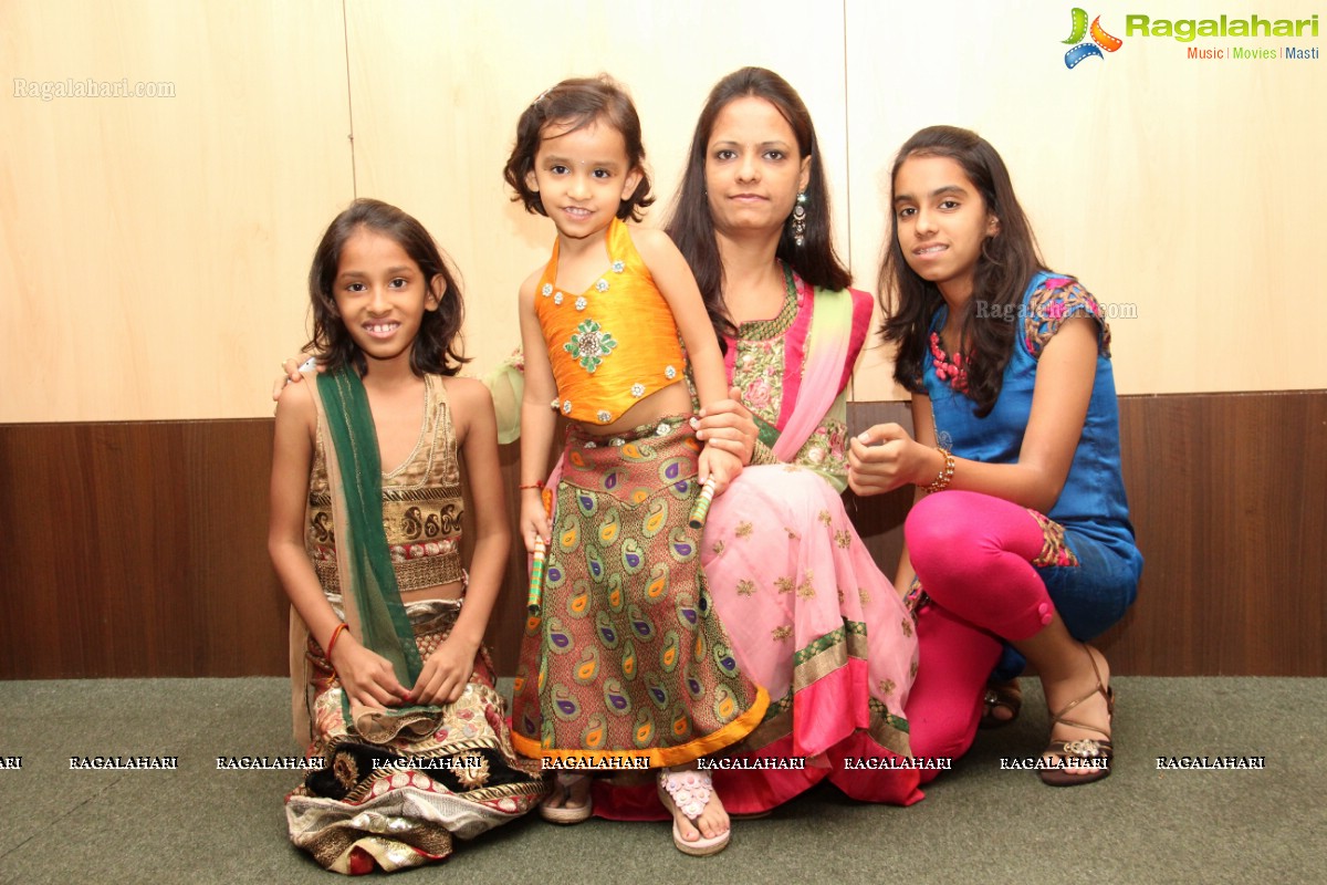 Learning Pitara Ameerpet's Dandiya Masti at Hotel Inner Circle, Hyderabad