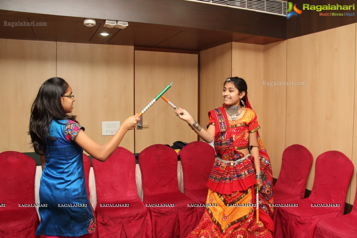 Learning Pitara Ameerpet's Dandiya Masti at Hotel Inner Circle, Hyderabad