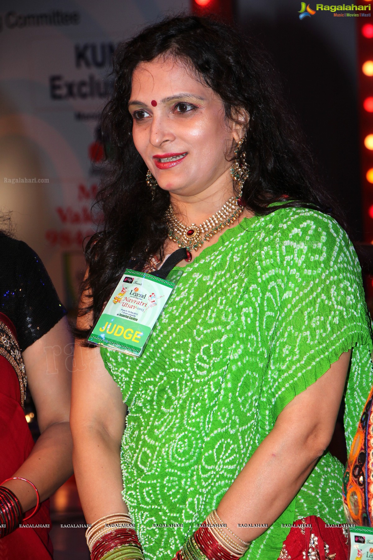 Legend Navratri Utsav 2013 Grand Finale - Judge: Bina Mehta