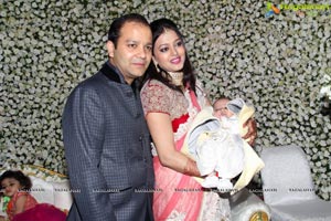 Meenakshi Jewellers Nitin Agarwal's Son Sumay Agarwal Cradle Ceremony