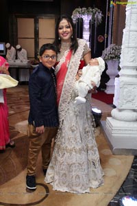 Meenakshi Jewellers Nitin Agarwal's Son Sumay Agarwal Cradle Ceremony