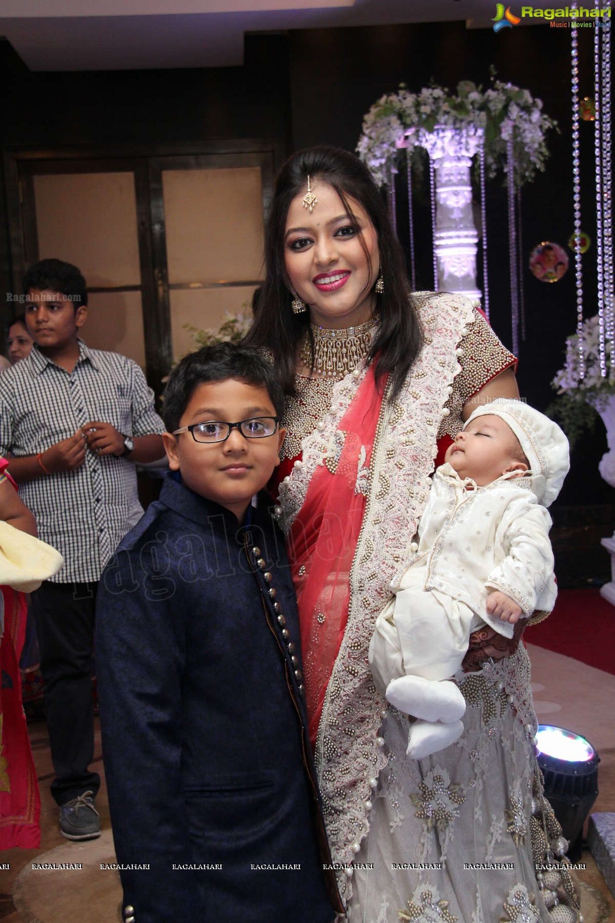 Meenakshi Jewellers Nitin Agarwal's Son Sumay Agarwal Cradle Ceremony