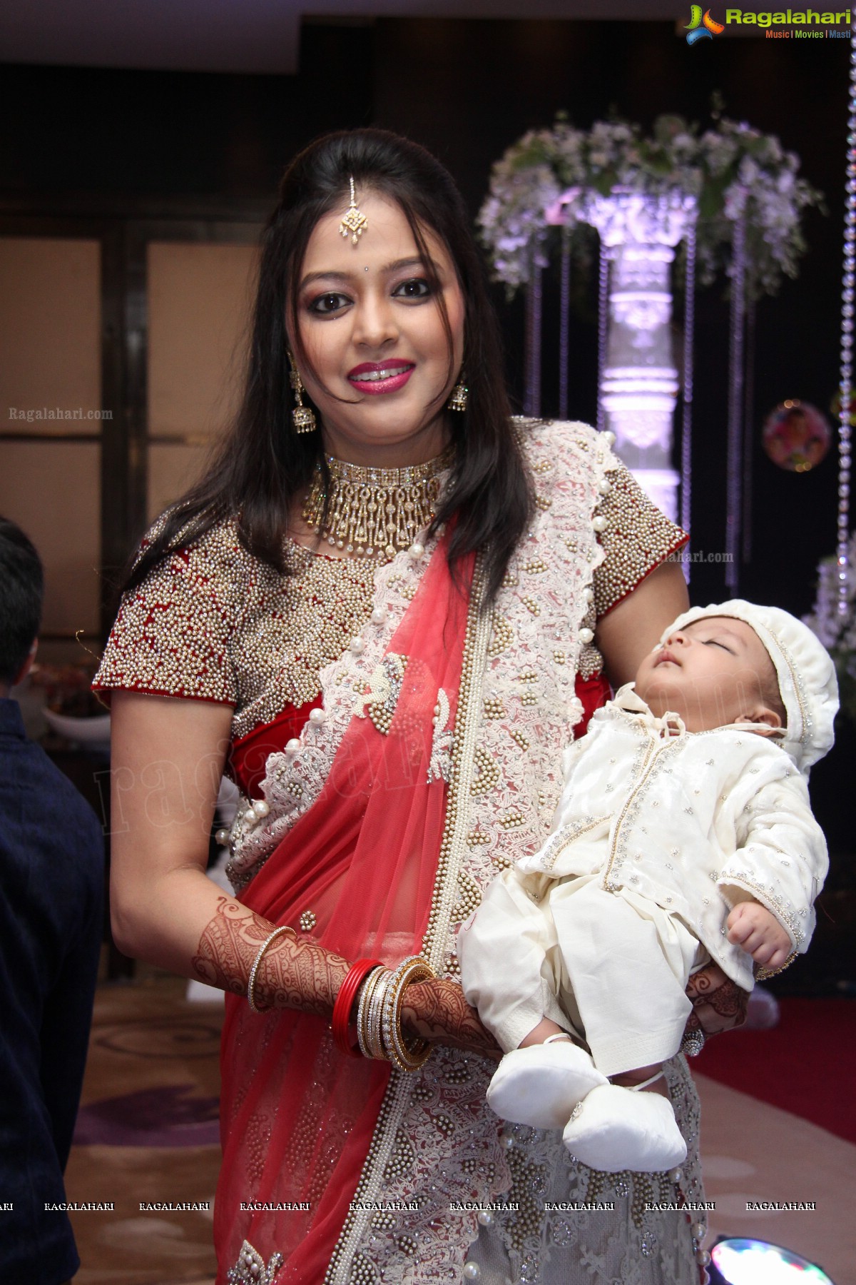 Meenakshi Jewellers Nitin Agarwal's Son Sumay Agarwal Cradle Ceremony