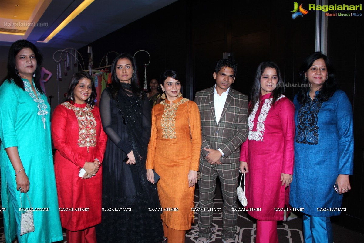 Namrata Shirodkar launches Mohit Dochania Vintage Collection at Park Hyatt, Hyderabad