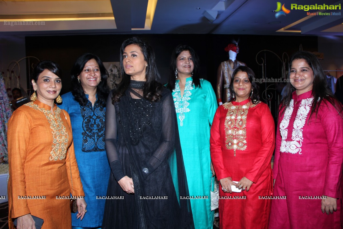 Namrata Shirodkar launches Mohit Dochania Vintage Collection at Park Hyatt, Hyderabad