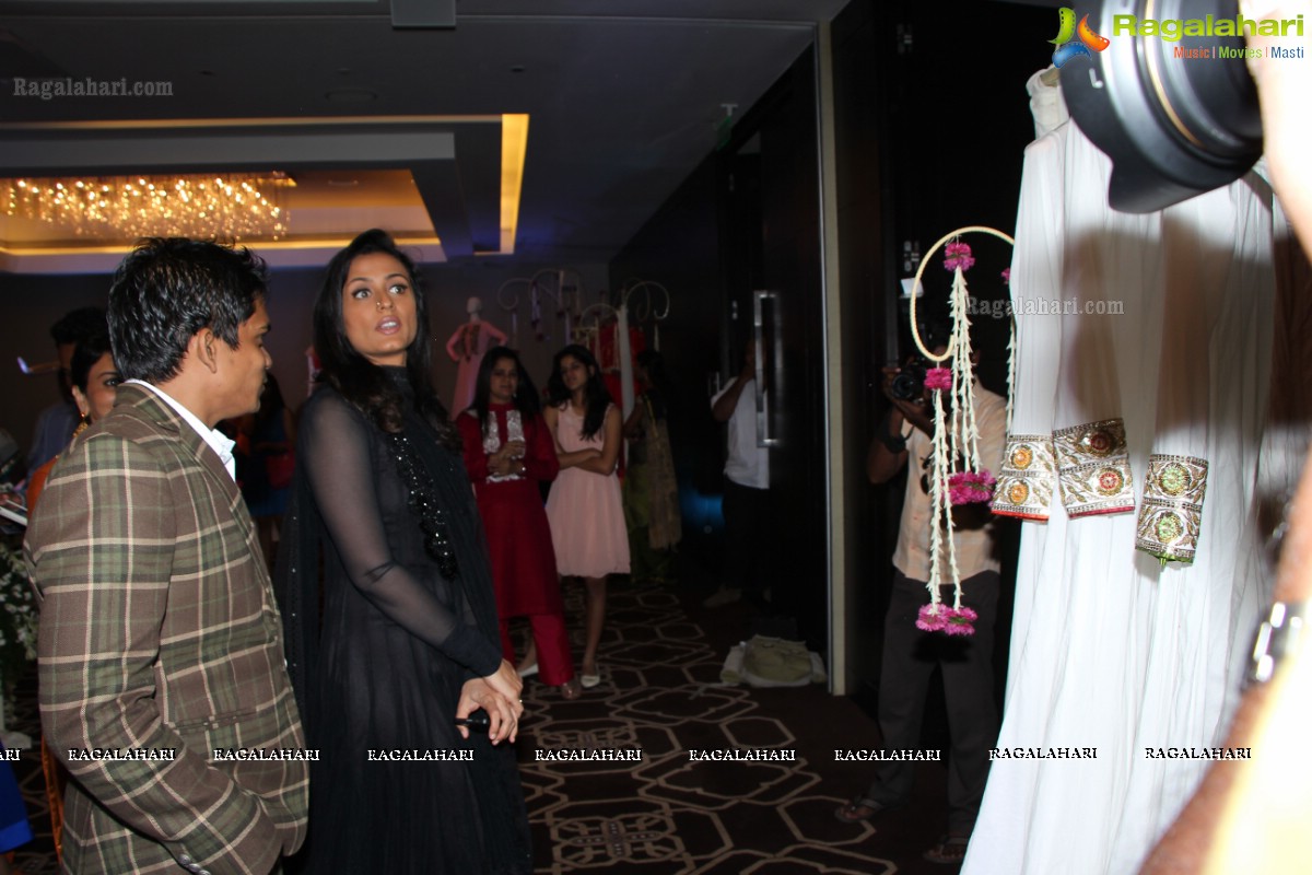 Namrata Shirodkar launches Mohit Dochania Vintage Collection at Park Hyatt, Hyderabad