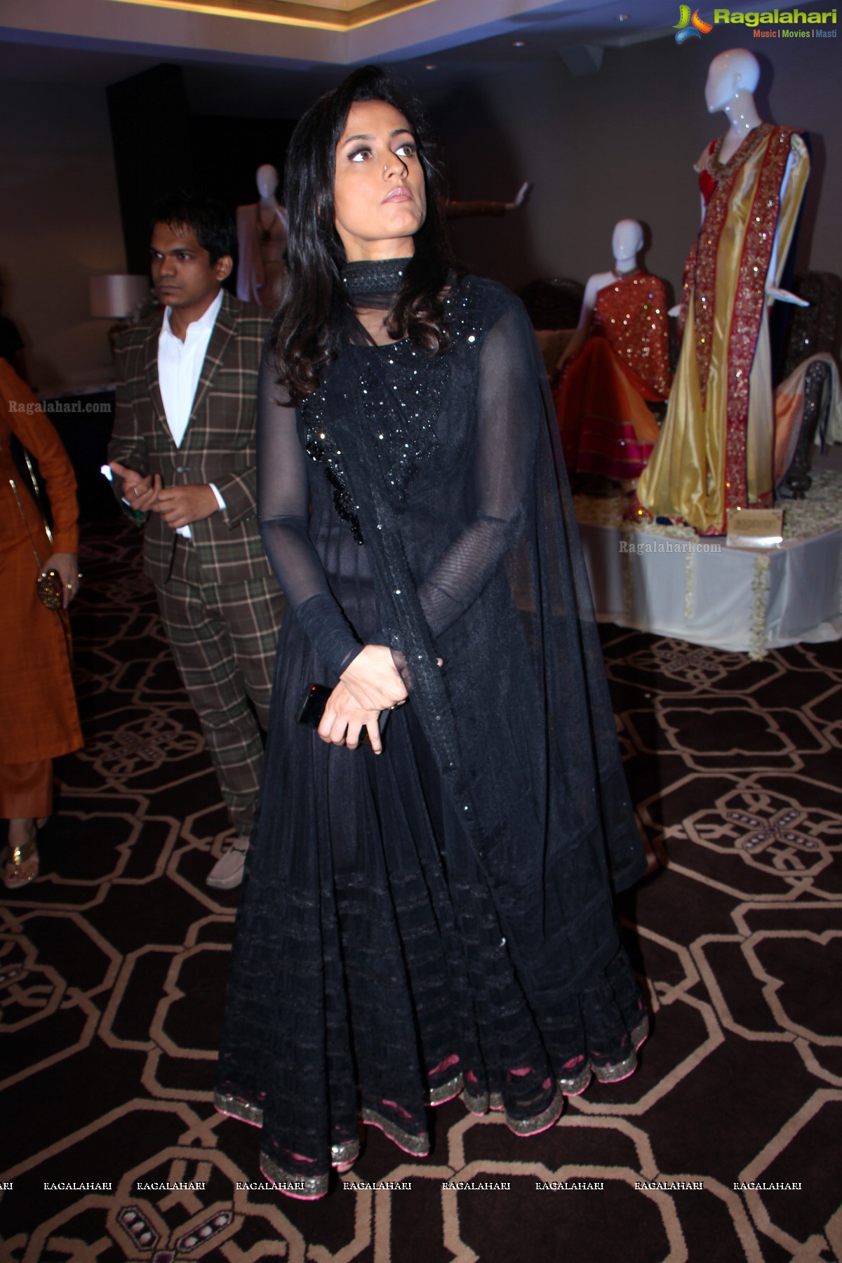 Namrata Shirodkar launches Mohit Dochania Vintage Collection at Park Hyatt, Hyderabad