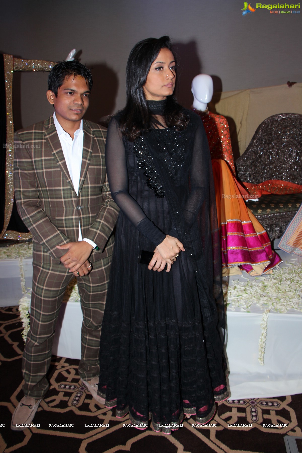 Namrata Shirodkar launches Mohit Dochania Vintage Collection at Park Hyatt, Hyderabad