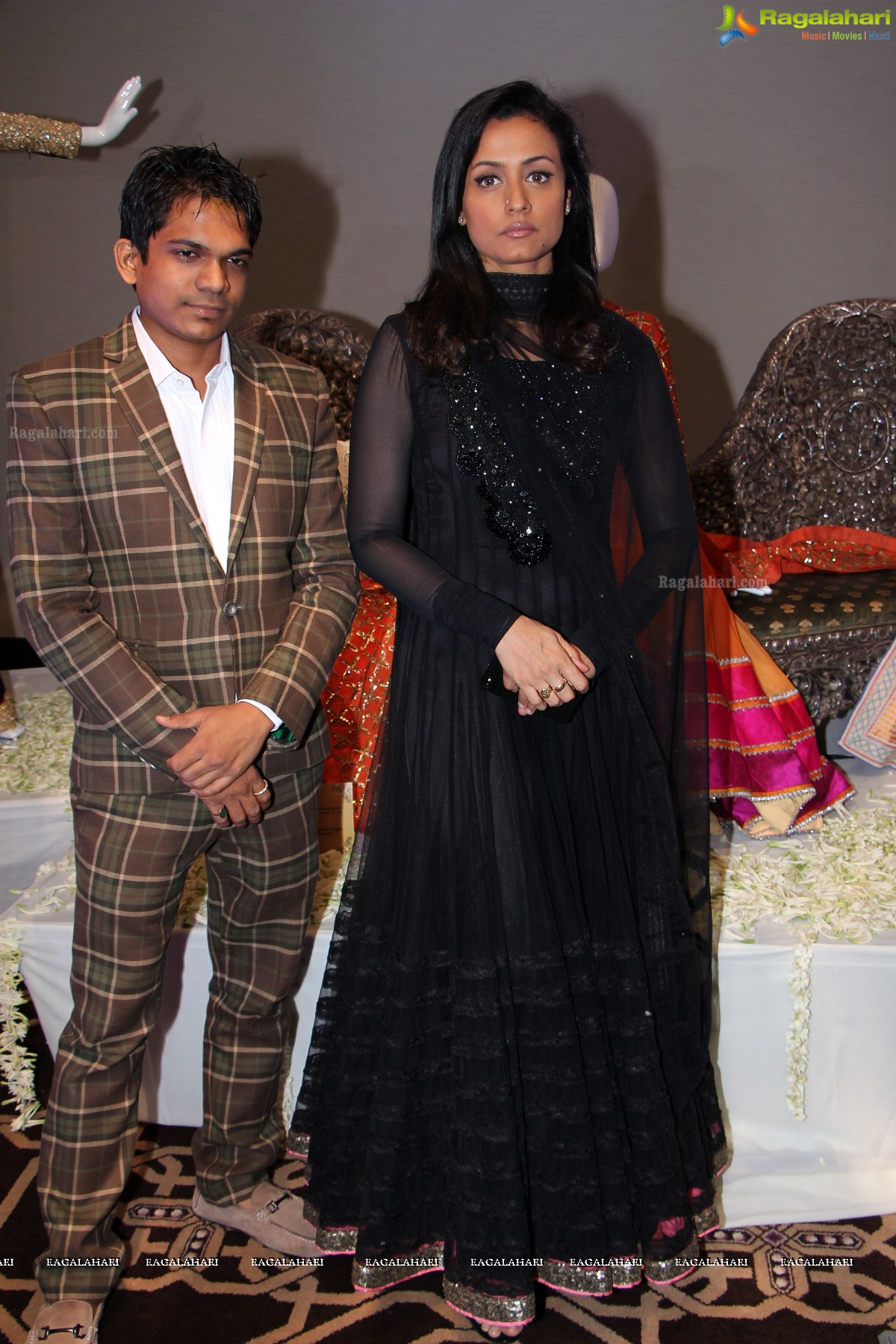 Namrata Shirodkar launches Mohit Dochania Vintage Collection at Park Hyatt, Hyderabad