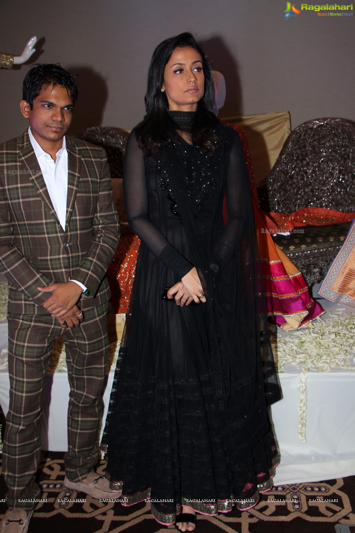 Namrata Shirodkar launches Mohit Dochania Vintage Collection at Park Hyatt, Hyderabad