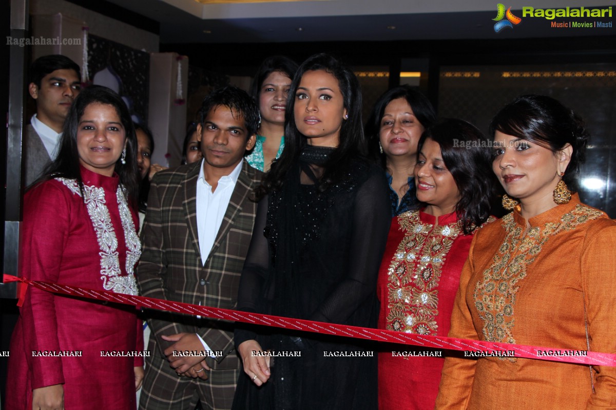 Namrata Shirodkar launches Mohit Dochania Vintage Collection at Park Hyatt, Hyderabad