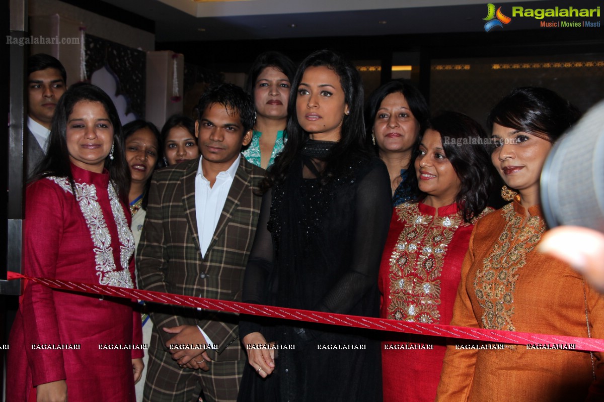 Namrata Shirodkar launches Mohit Dochania Vintage Collection at Park Hyatt, Hyderabad