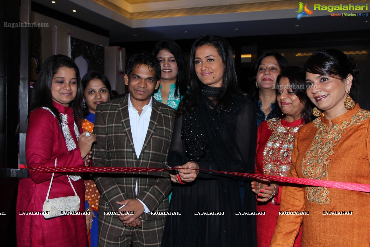 Namrata Shirodkar launches Mohit Dochania Vintage Collection at Park Hyatt, Hyderabad