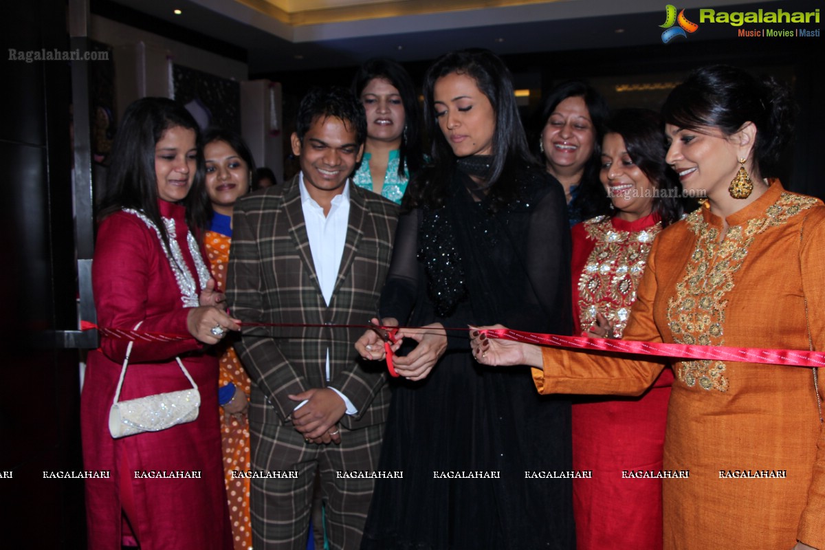 Namrata Shirodkar launches Mohit Dochania Vintage Collection at Park Hyatt, Hyderabad