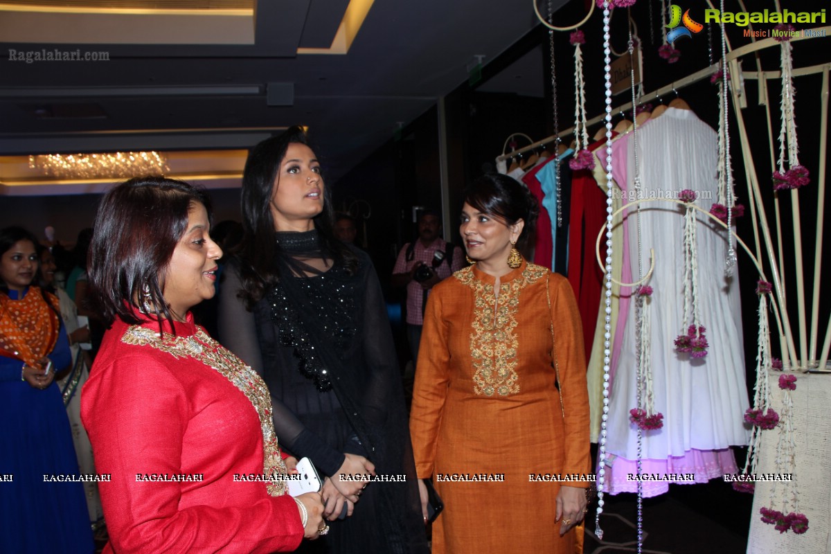 Namrata Shirodkar launches Mohit Dochania Vintage Collection at Park Hyatt, Hyderabad