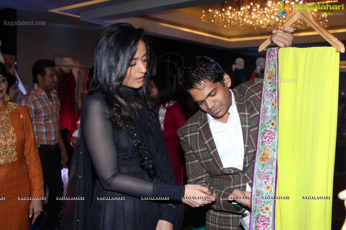 Namrata Shirodkar launches Mohit Dochania Vintage Collection at Park Hyatt, Hyderabad