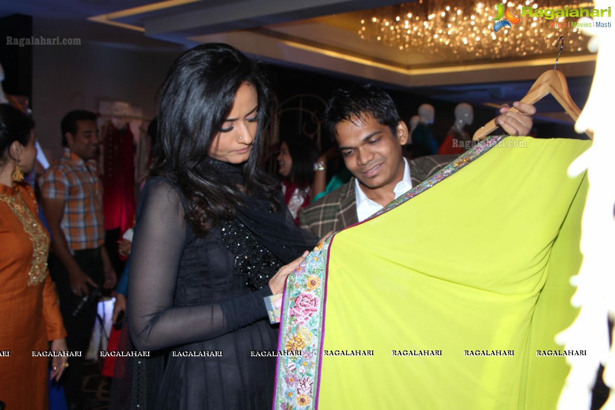 Namrata Shirodkar launches Mohit Dochania Vintage Collection at Park Hyatt, Hyderabad