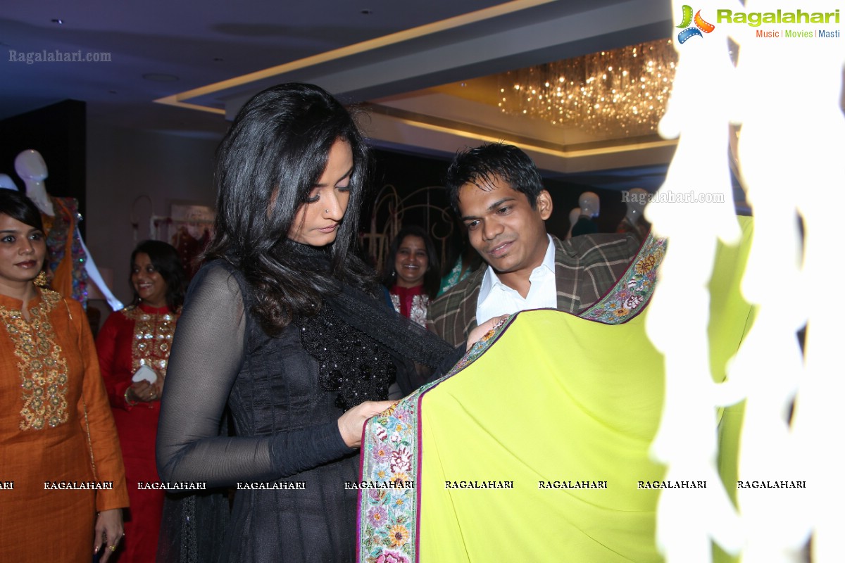 Namrata Shirodkar launches Mohit Dochania Vintage Collection at Park Hyatt, Hyderabad