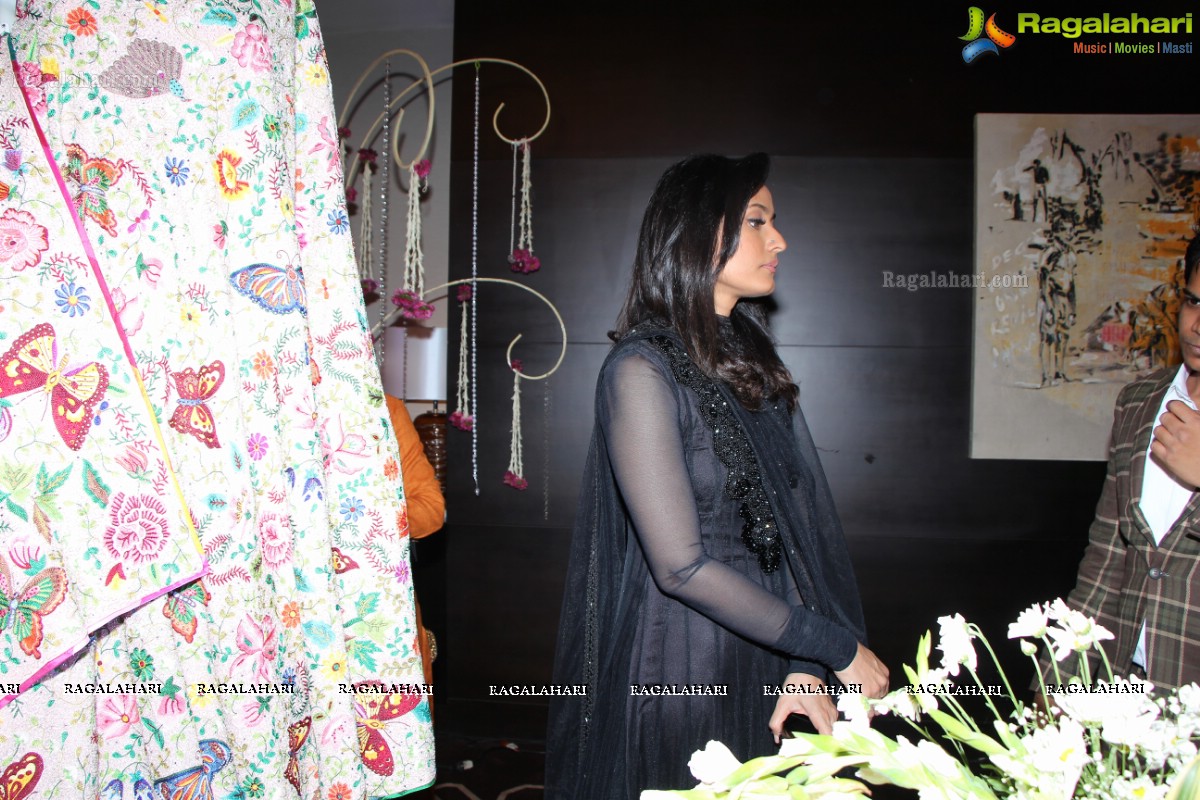 Namrata Shirodkar launches Mohit Dochania Vintage Collection at Park Hyatt, Hyderabad