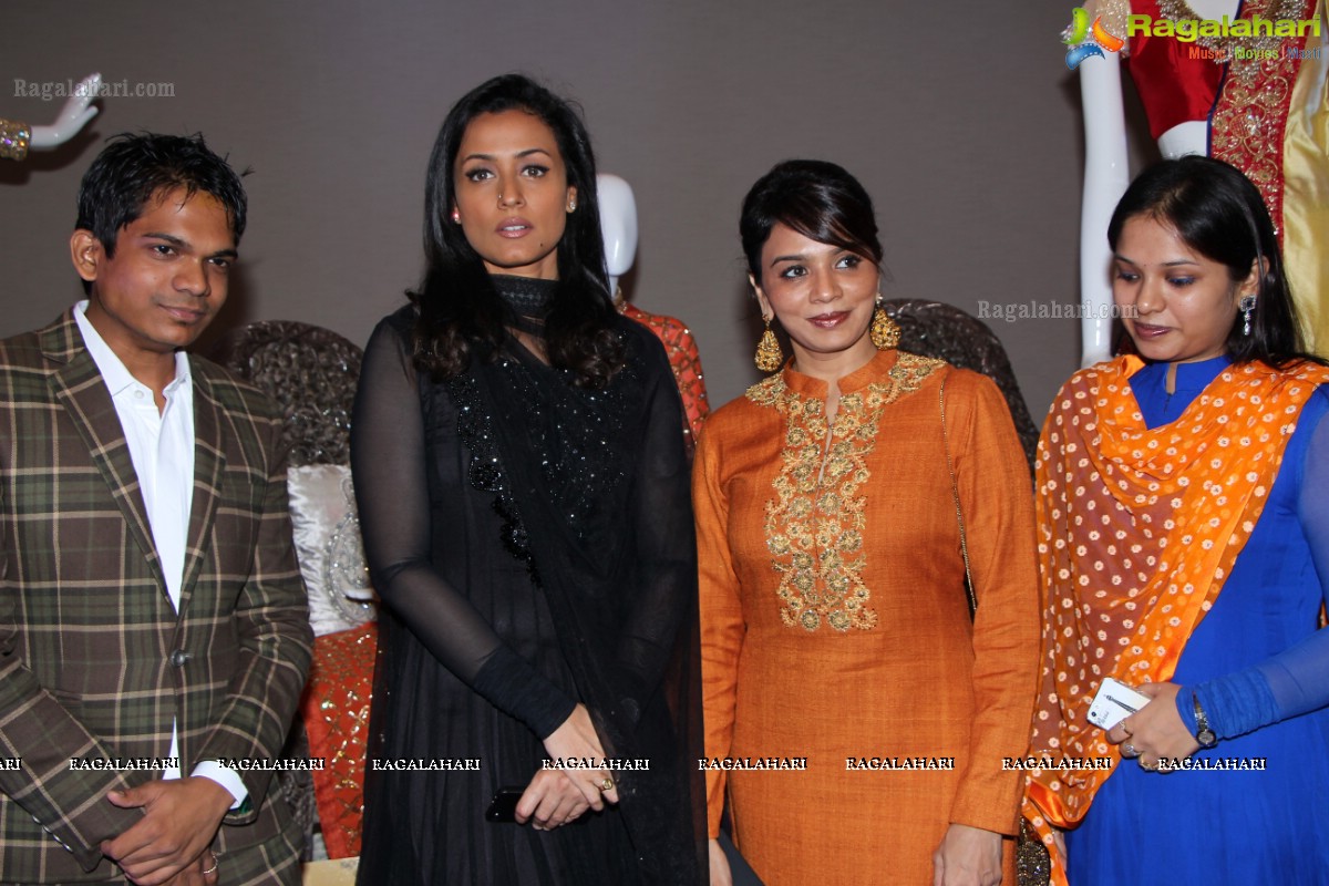 Namrata Shirodkar launches Mohit Dochania Vintage Collection at Park Hyatt, Hyderabad