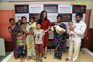 Namrata Shirodkar visits Heal A Child