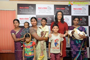 Namrata Shirodkar visits Heal A Child