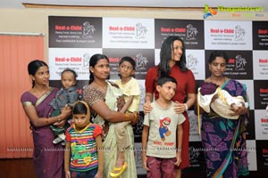 Namrata Shirodkar visits Heal A Child