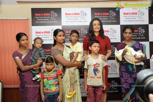 Namrata Shirodkar visits Heal A Child