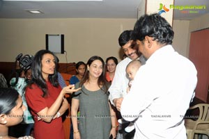 Namrata Shirodkar visits Heal A Child