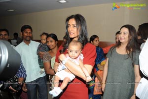 Namrata Shirodkar visits Heal A Child