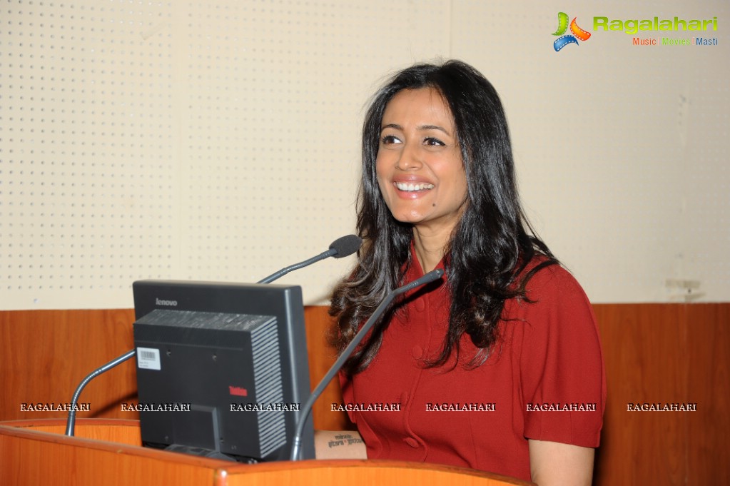 Namrata Shirodkar visits Heal A Child Foundation, Hyderabad