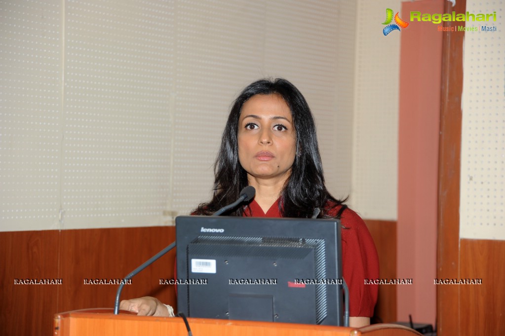 Namrata Shirodkar visits Heal A Child Foundation, Hyderabad