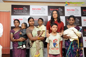 Namrata Shirodkar visits Heal A Child